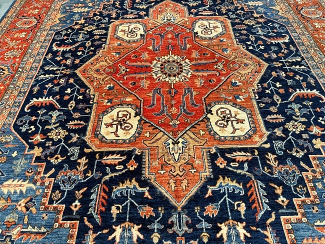 Stunning Fine Serapi Rug 10x13.9 - 2