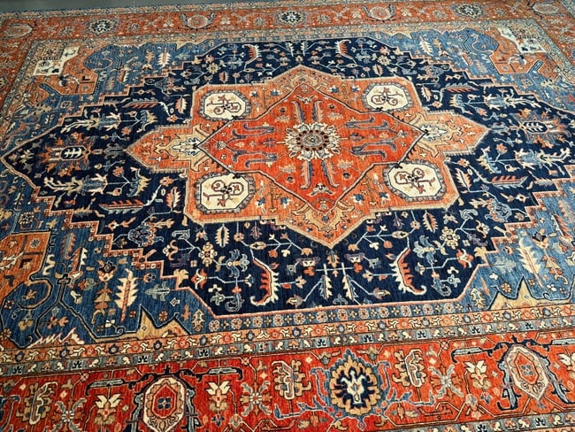 Stunning Fine Serapi Rug 10x13.9 - 5
