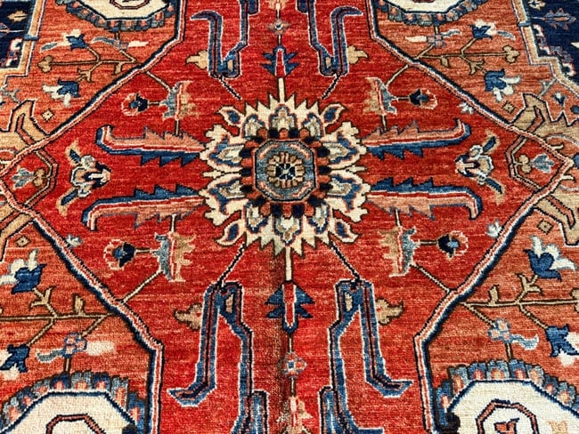 Stunning Fine Serapi Rug 10x13.9 - 9