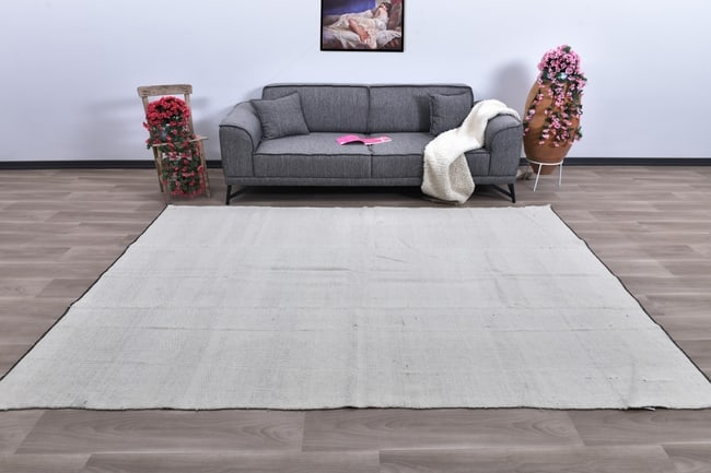 6'9'' x 9'7'' Turkish Handmade Kilim Rug - 241167: Title: 6'9'' x 9'7'' Turkish Handmade Kilim Rug - 241167 Description:6'9'' x 9'7'' Turkish Handmade Kilim Rug - 241167 Origin:Turkiye Date/Period:1960-90 Materials:Wool,Cotton Dimension:6'9''x9'7''