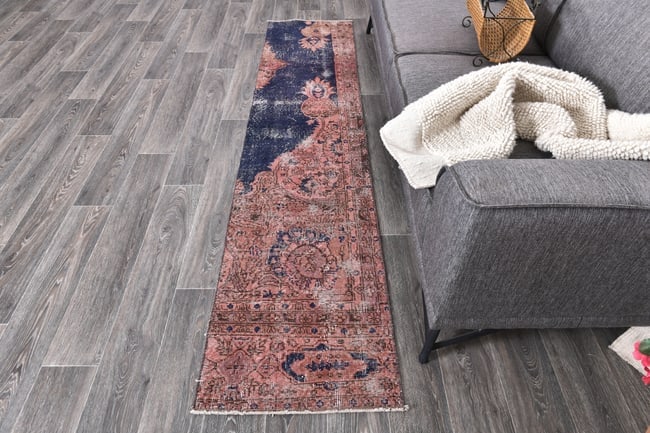 1'10'' x 8'6'' Turkish Handmade Kilim Rug - 243494 - 3