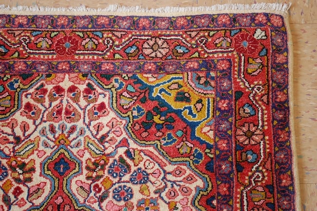 Persian SAROUK RUG 2'9" x 3'6" - 3