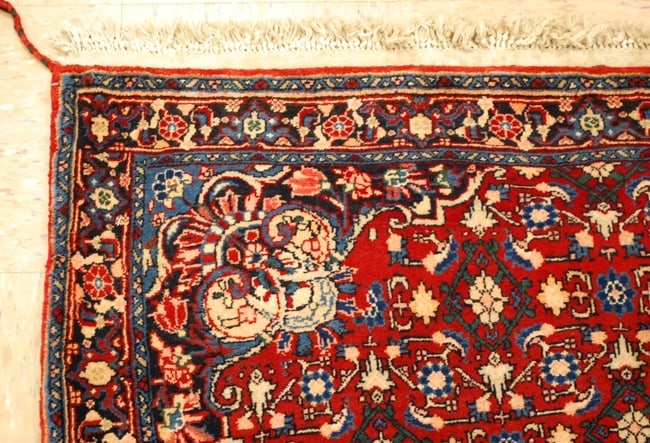 Persian BIJAR RUG 3'10" x5' - 4
