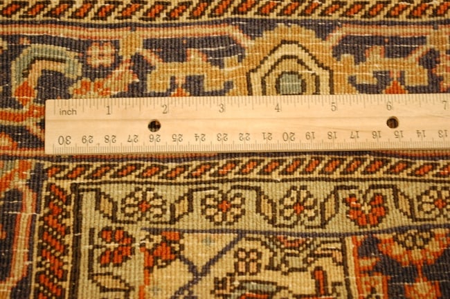 Persian BIJAR RUG 3'7" x 5'1" - 10