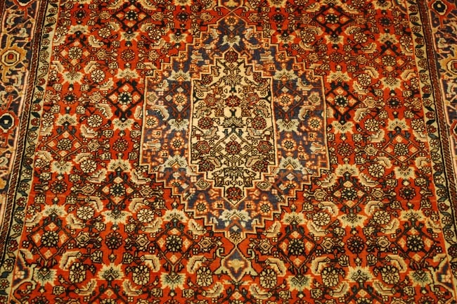 Persian BIJAR RUG 3'7" x 5'1" - 11