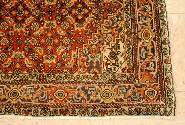 Persian BIJAR RUG 3'7" x 5'1" - 2