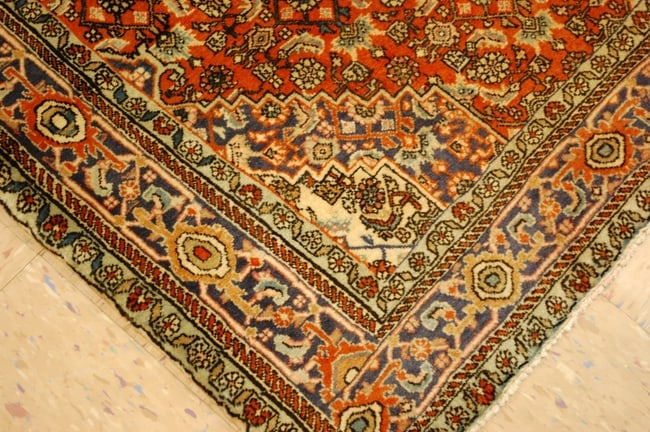Persian BIJAR RUG 3'7" x 5'1" - 7