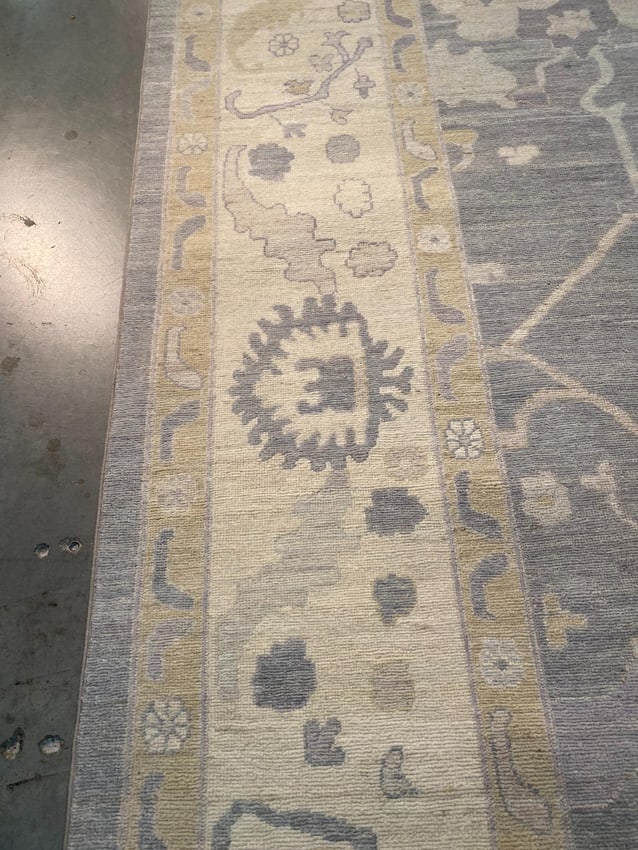 Magnificent Oushak Rug 9.1x12' - 3