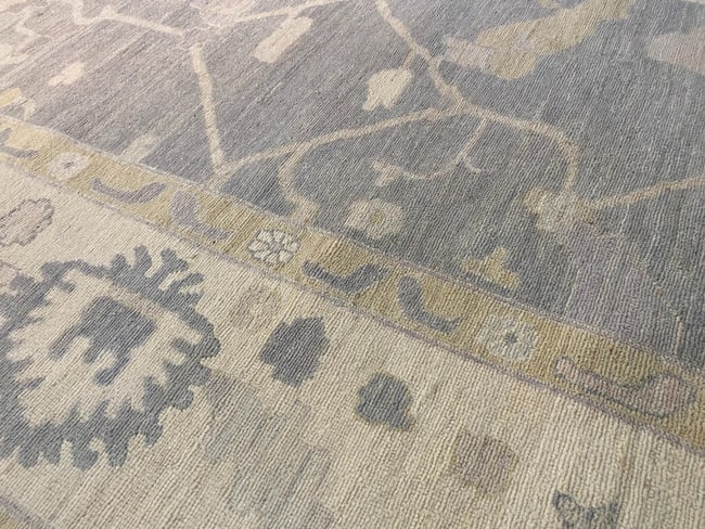 Magnificent Oushak Rug 9.1x12' - 9