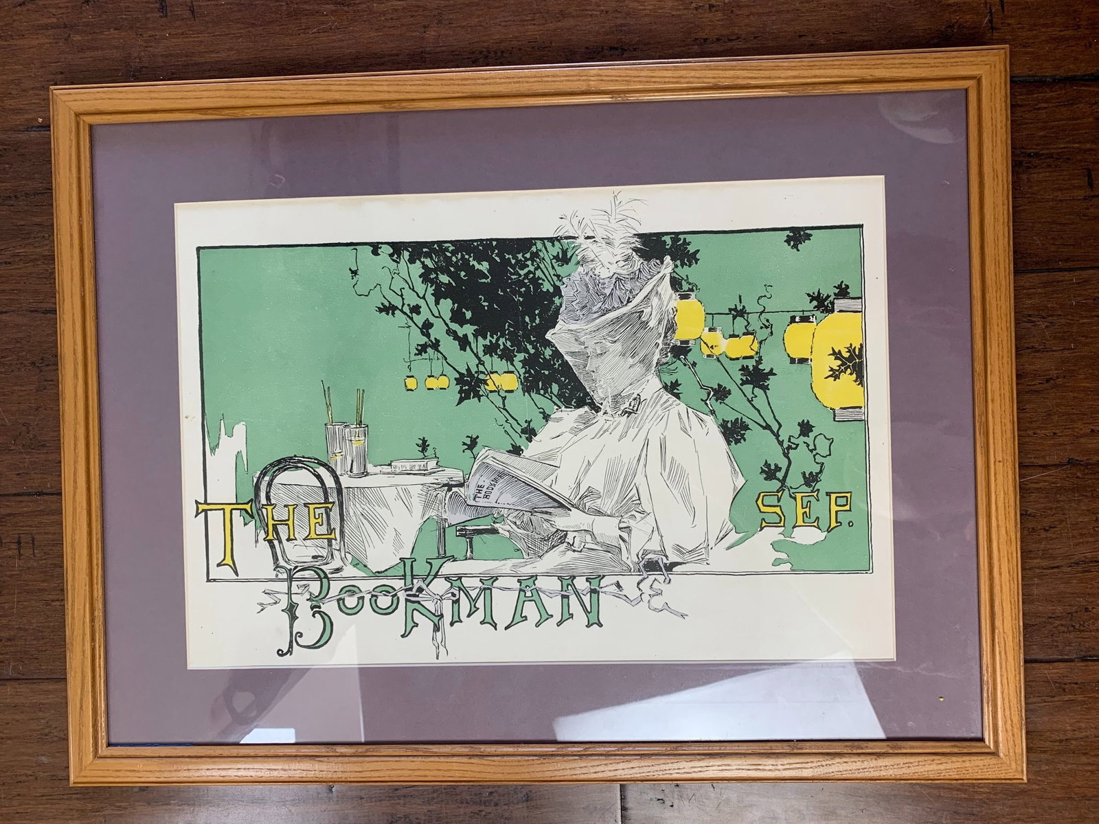 Bookman Magazine September - Art Howard Chandler Christy (1896) 13x19.75 US Magazine Cover (1 of 6)