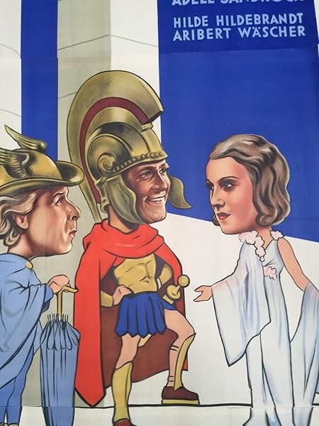 Amphitryon - Art By Reinhart Wettach (1935) 49x111 German Musical Movie Poster - 9