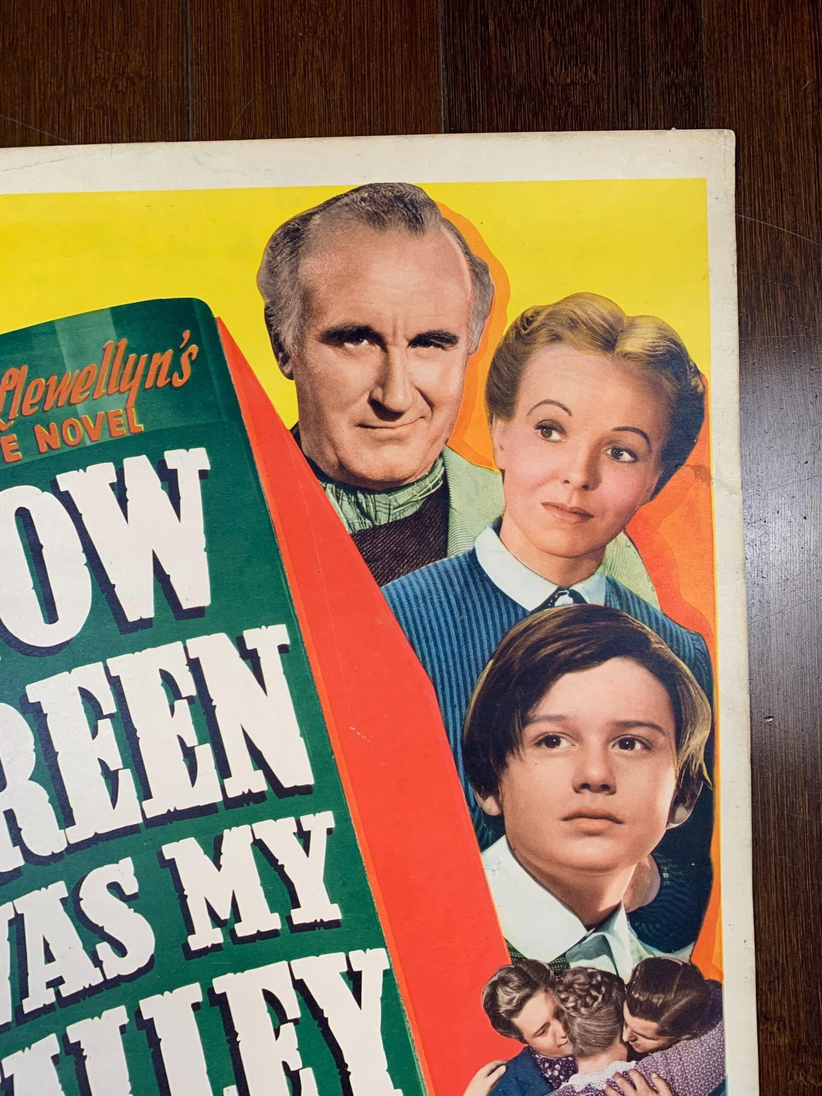 How Green Was My Valley - Best Picture (1941) US Insert Movie Poster - 4