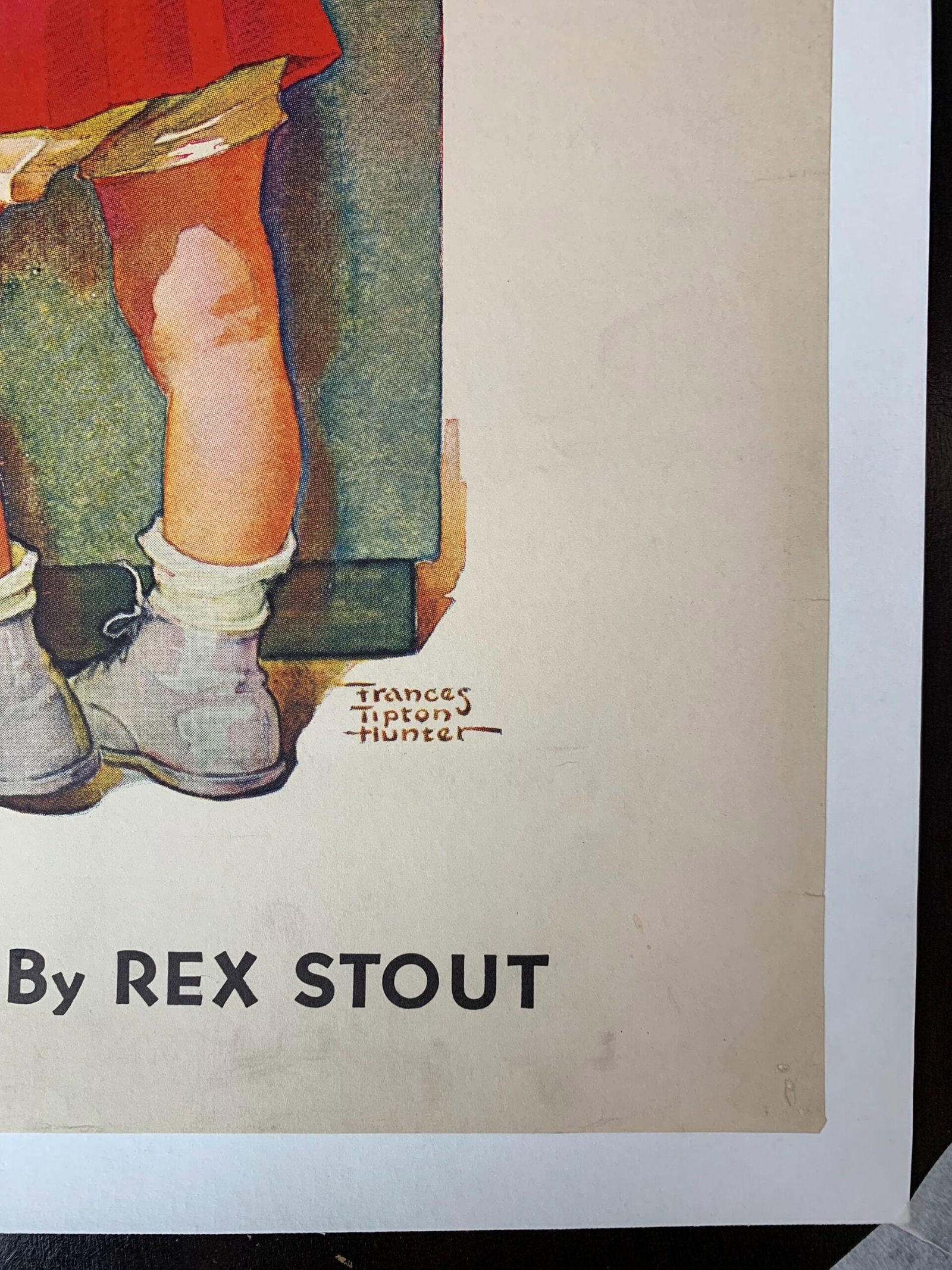 22x27.5 1939 Newstand Poster Saturday Evening Post - Art By Frances Tipton Hunter penny Candy LB - 4