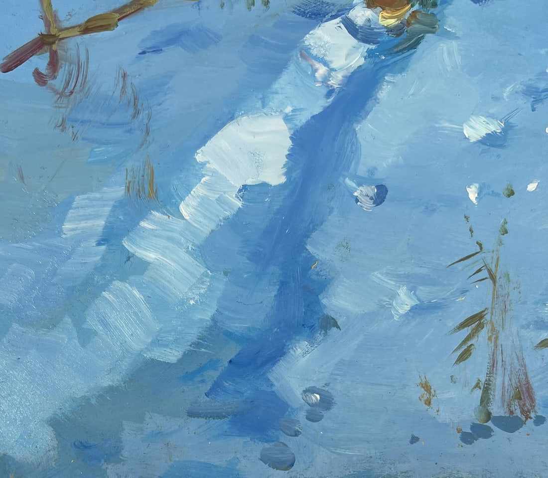 Oil painting Winter's Evening Tale Yuriy Suprunchuk - 6