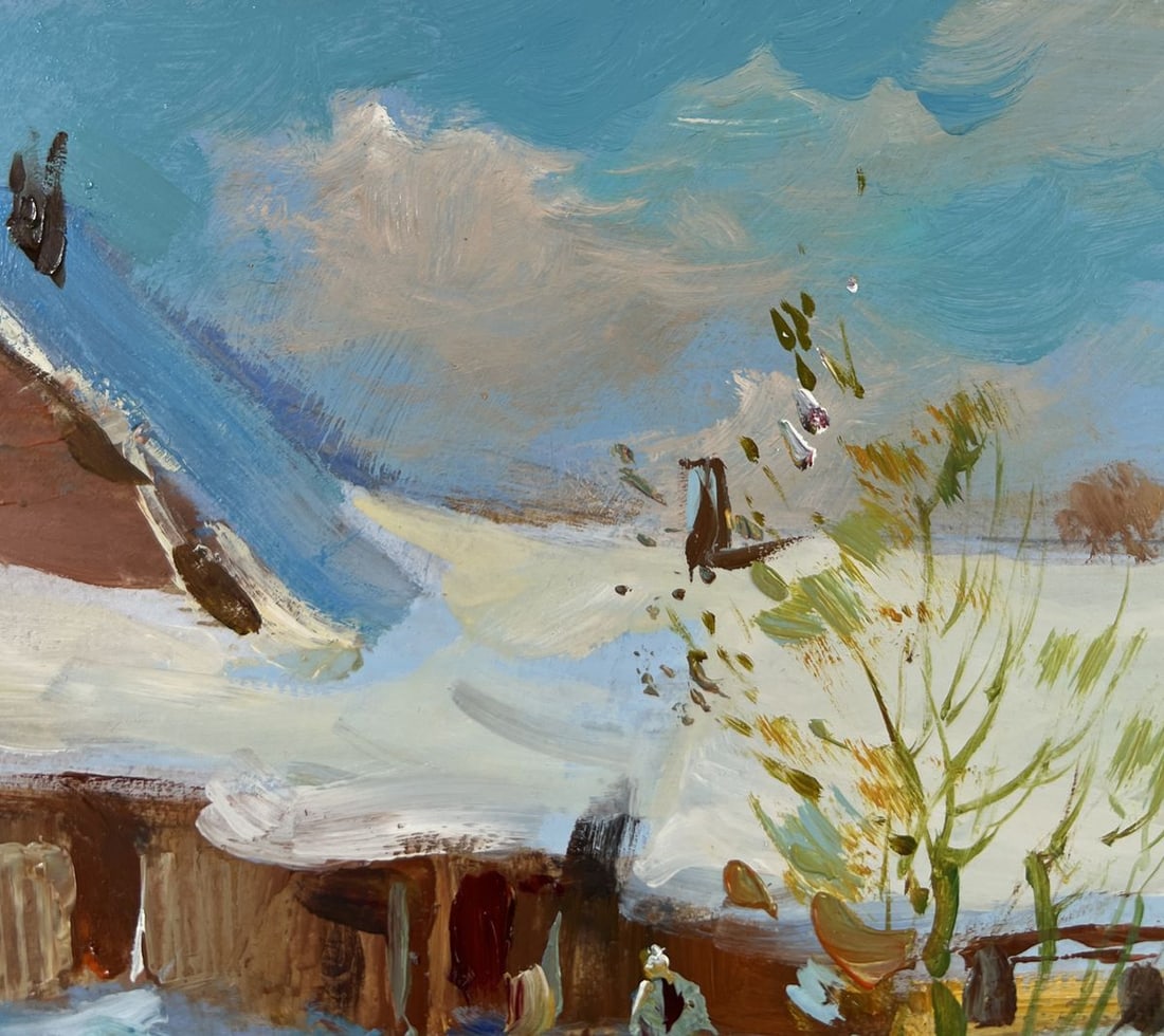 Oil painting Winter comfort Yuriy Suprunchuk - 5