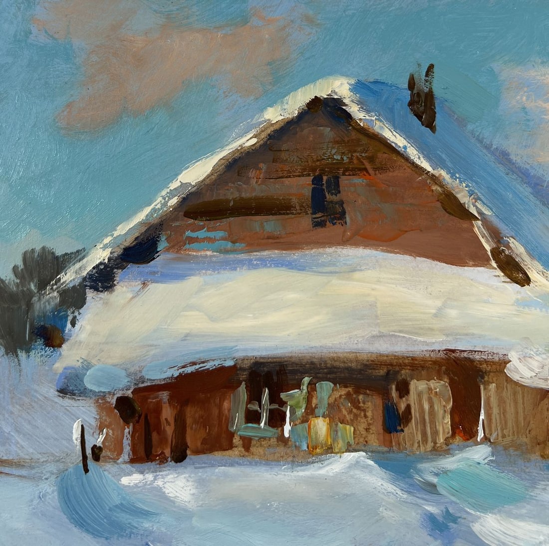 Oil painting Winter comfort Yuriy Suprunchuk - 6