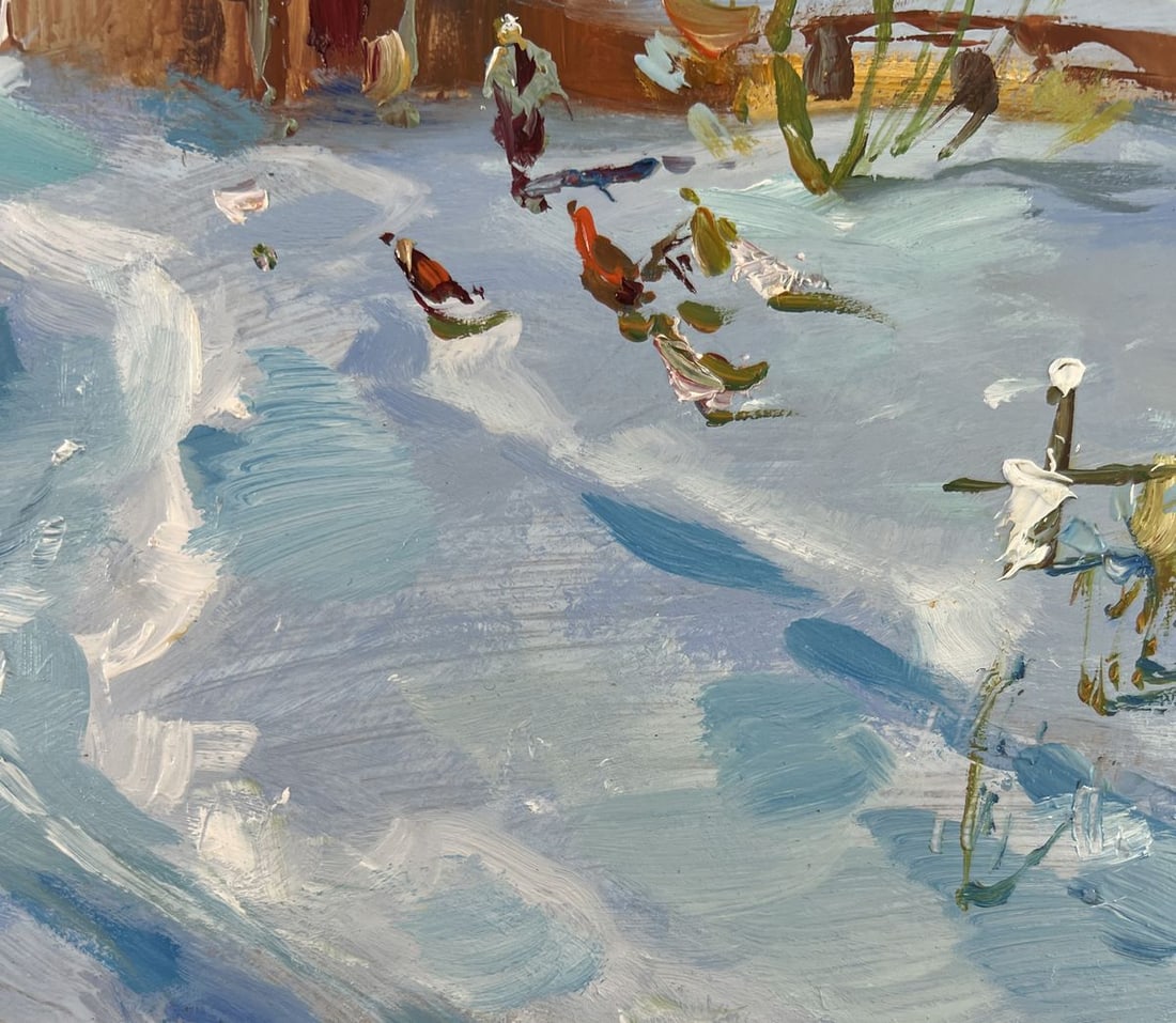 Oil painting Winter comfort Yuriy Suprunchuk - 8