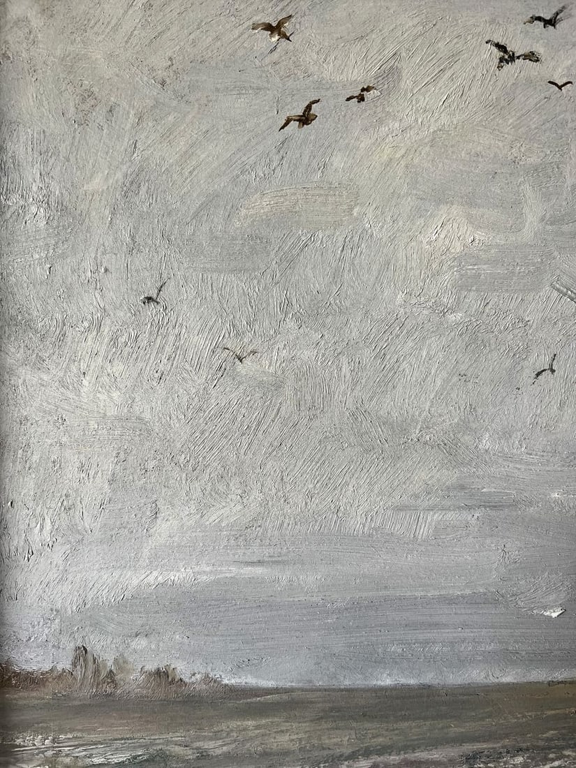 Oil painting Until winter V. Mishurovsky - 2