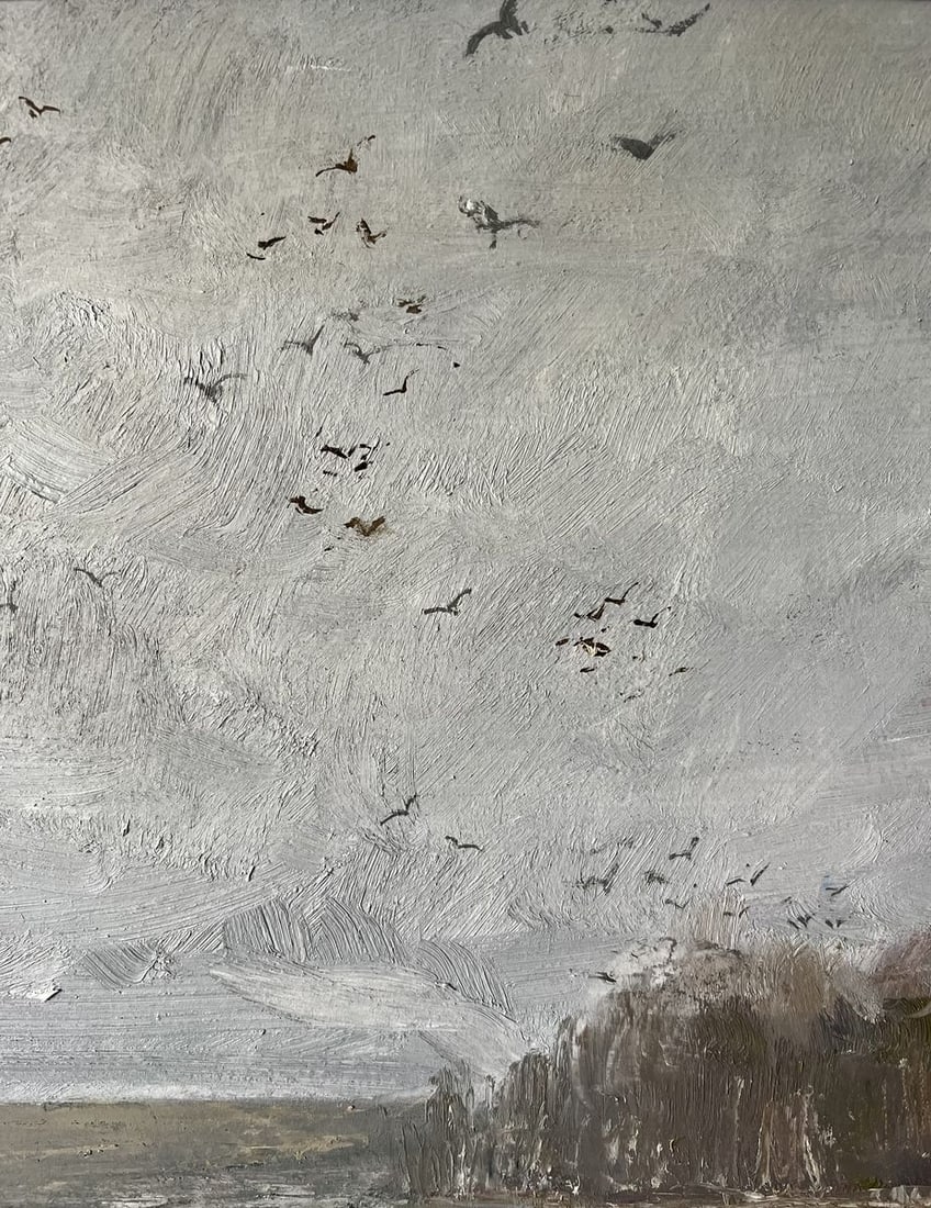 Oil painting Until winter V. Mishurovsky - 5