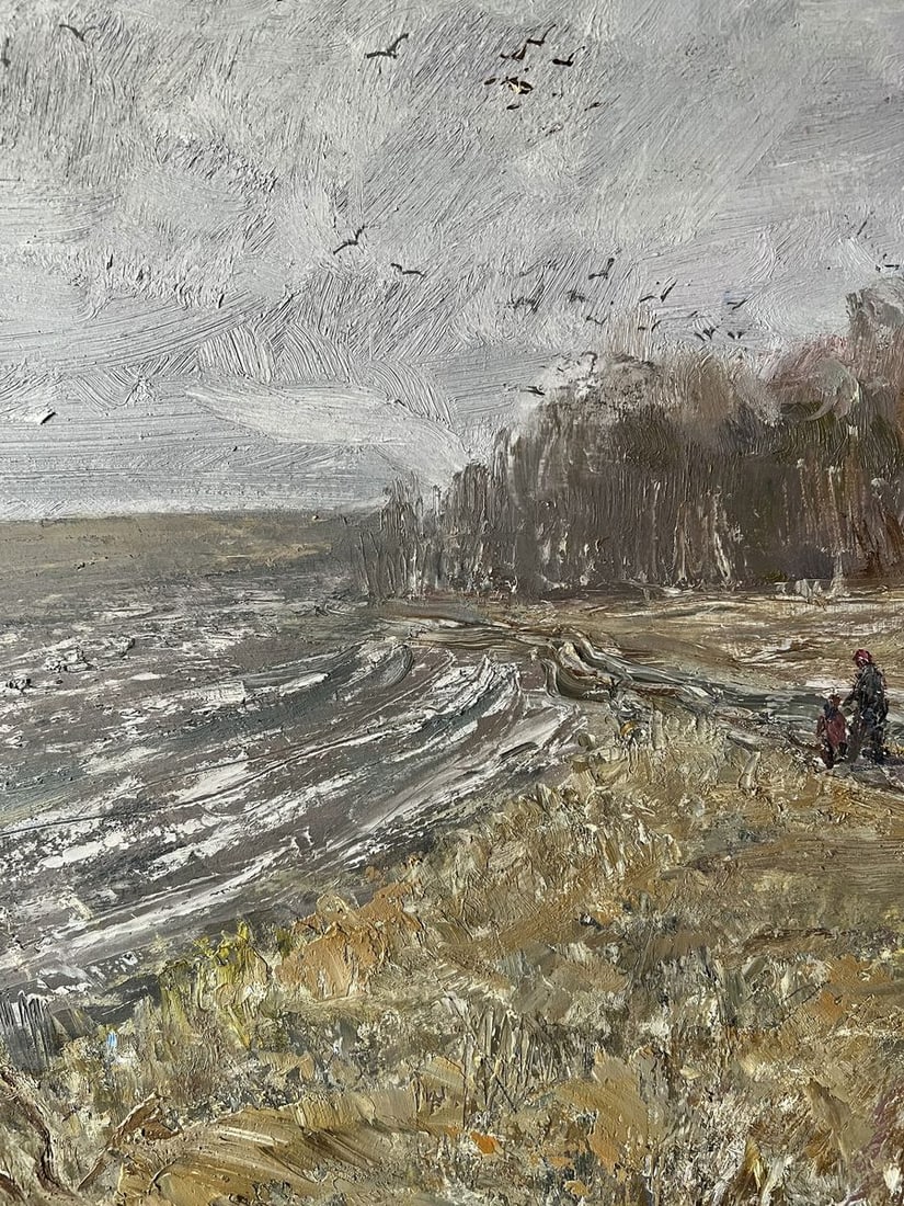 Oil painting Until winter V. Mishurovsky - 6