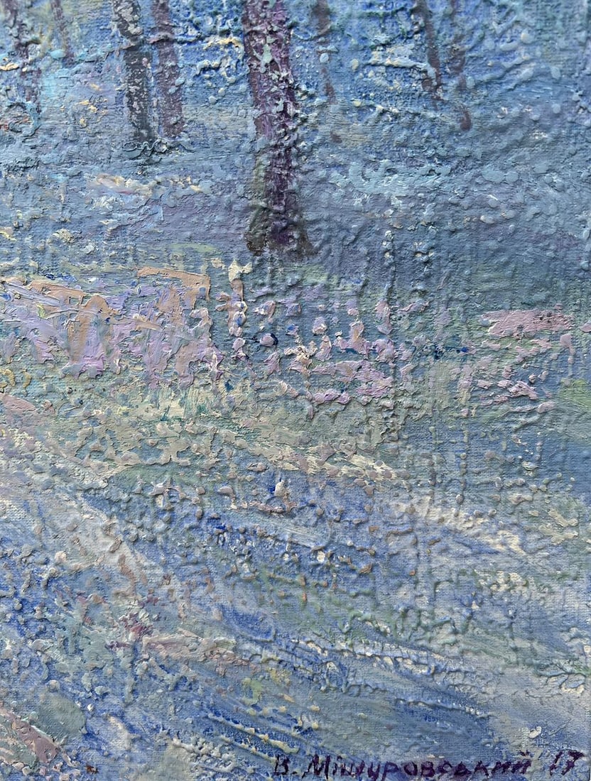 Oil painting A winter's tale V. Mishurovsky - 10