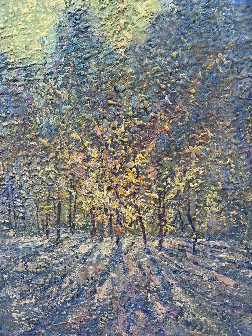 Oil painting A winter's tale V. Mishurovsky - 4