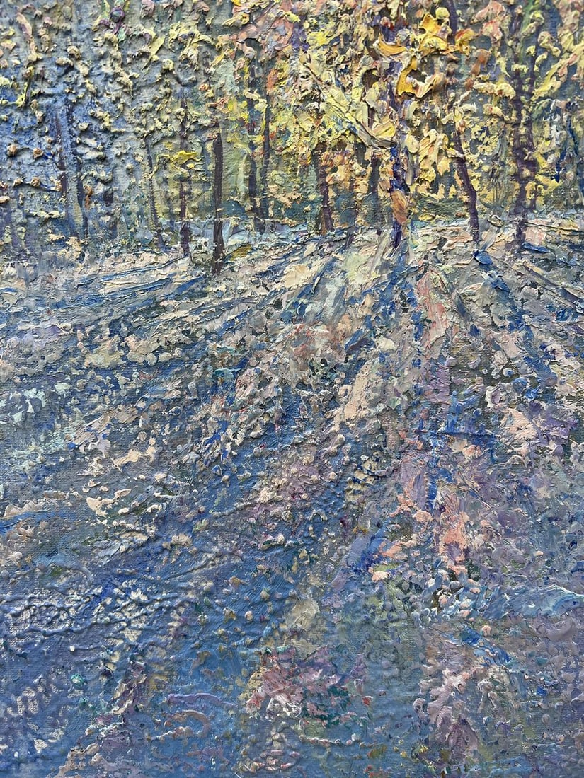 Oil painting A winter's tale V. Mishurovsky - 6