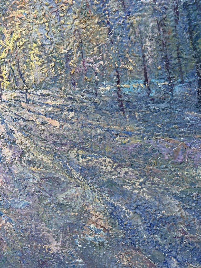 Oil painting A winter's tale V. Mishurovsky - 7