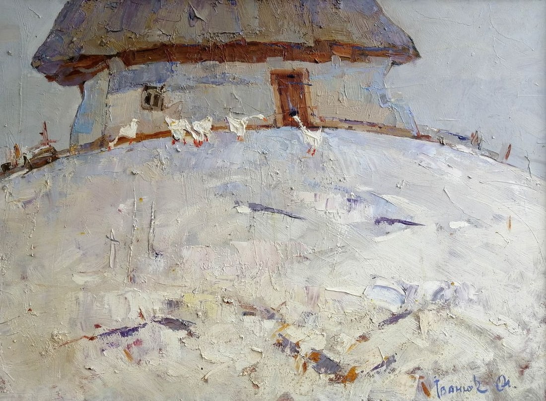Oil painting In the courtyard Kalenyuk Alex: Title: Oil painting In the courtyard Kalenyuk Alex Description: NoKalen 112 *** ABOUT THIS PAINTING *** * TITLE: "In the courtyard" * ARTISTS: Kalenyuk Alex * SIZE: 80x60 cm/'31.49x23.62 inches' * MED