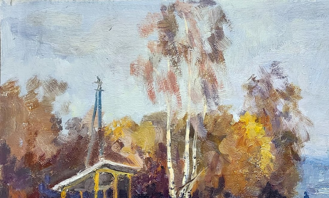Oil painting Winter Serdyuk Boris Petrovich - 2