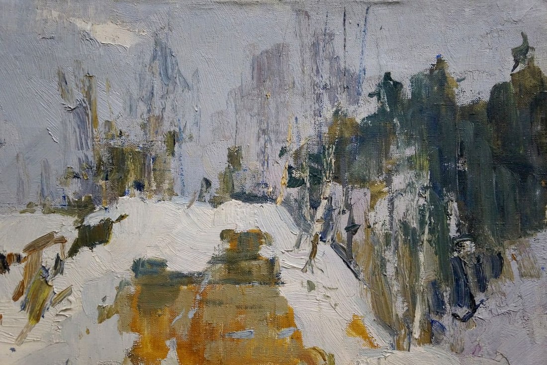Oil painting Snowdrift Tkachenko Andrey Zinovievich - 4