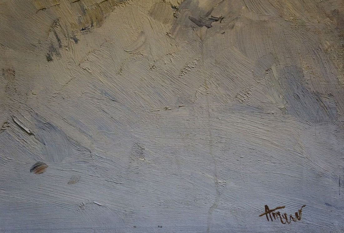 Oil painting Snowdrift Tkachenko Andrey Zinovievich - 5