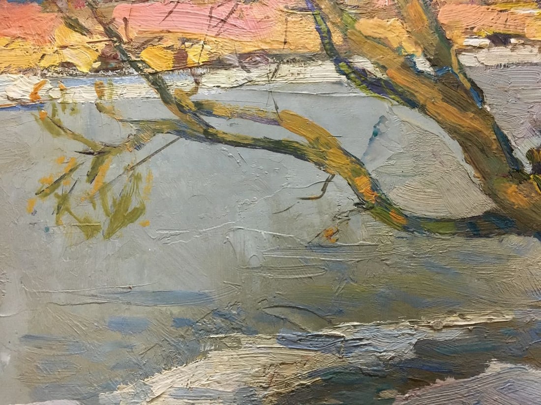 Oil painting Early winter Zakharov Fedor Zakharovich - 6