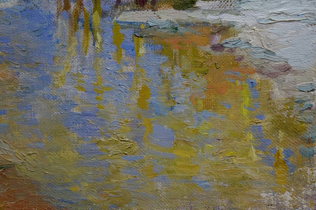 Oil painting End of winter Mynka Alexander Fedorovich - 5