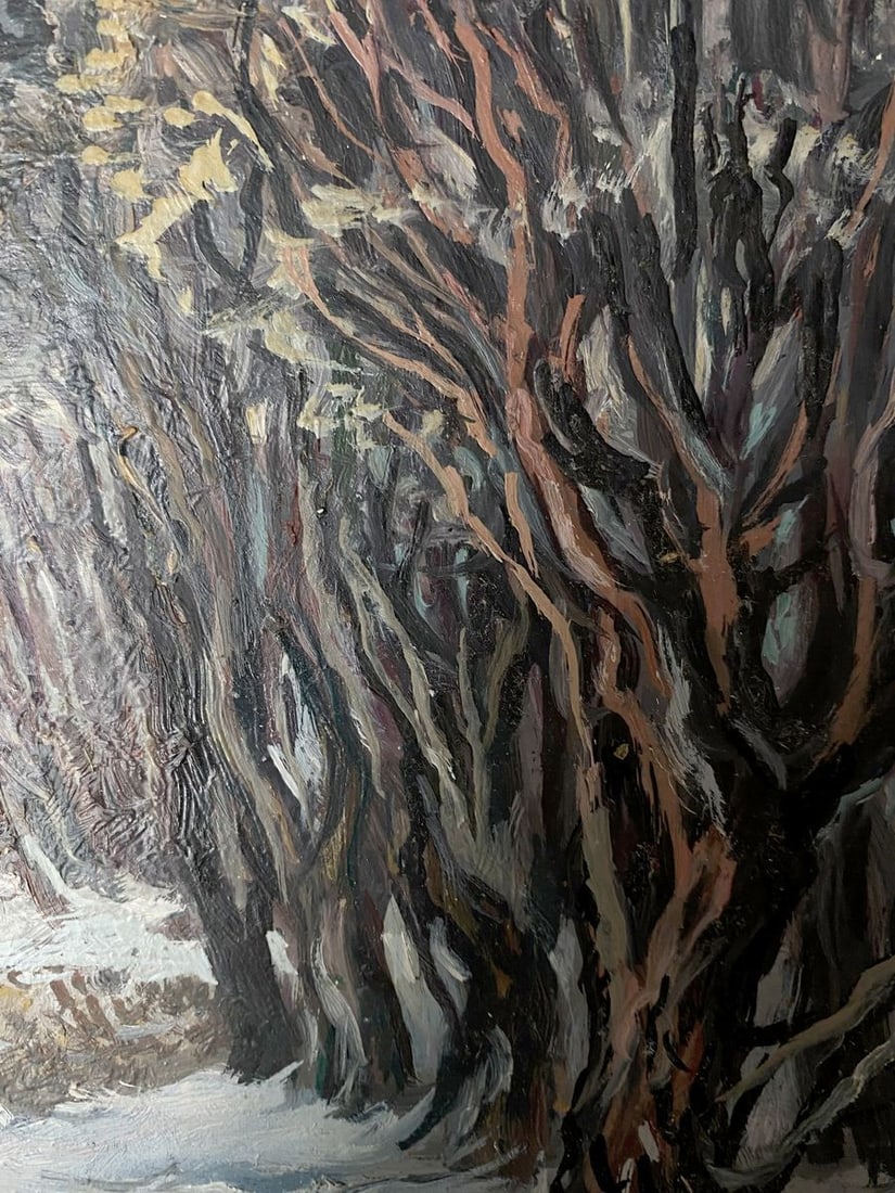 Oil painting March Alexander Arkadievich Litvinov - 2