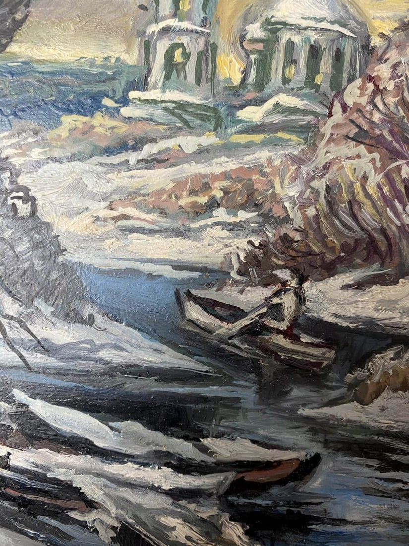 Oil painting March Alexander Arkadievich Litvinov - 4