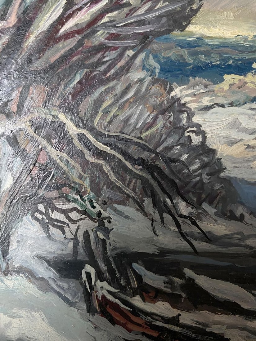 Oil painting March Alexander Arkadievich Litvinov - 5
