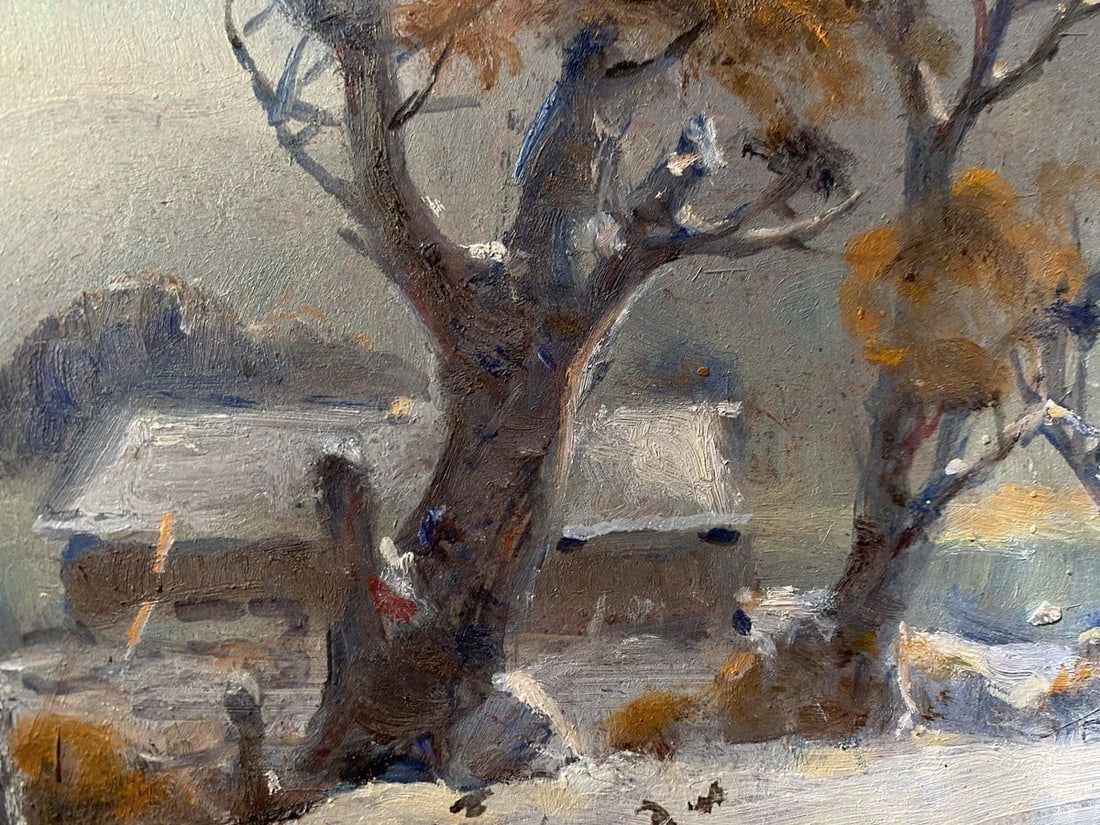 Oil painting February Litvinov Oleg Arkad'yevich - 6