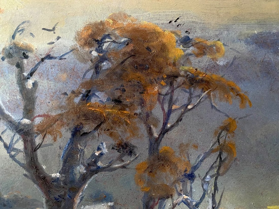 Oil painting February Litvinov Oleg Arkad'yevich - 7