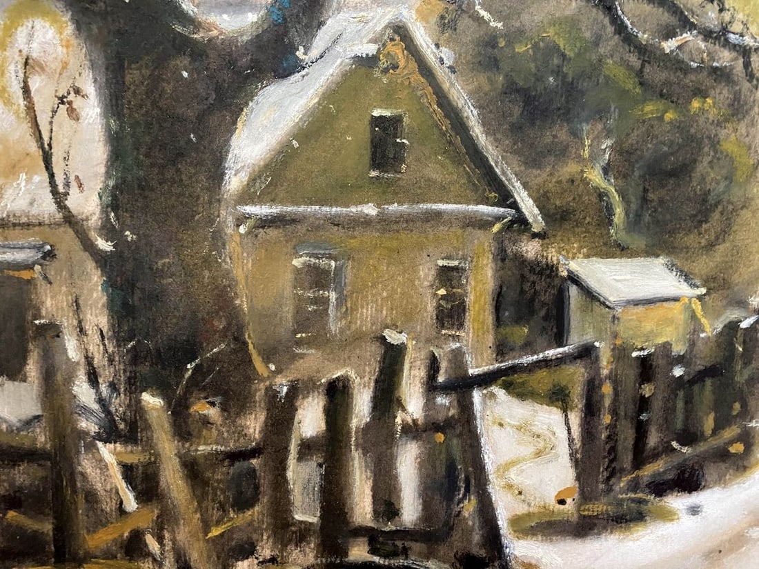 Oil painting Thaw Litvinov Oleg Arkad'yevich - 11