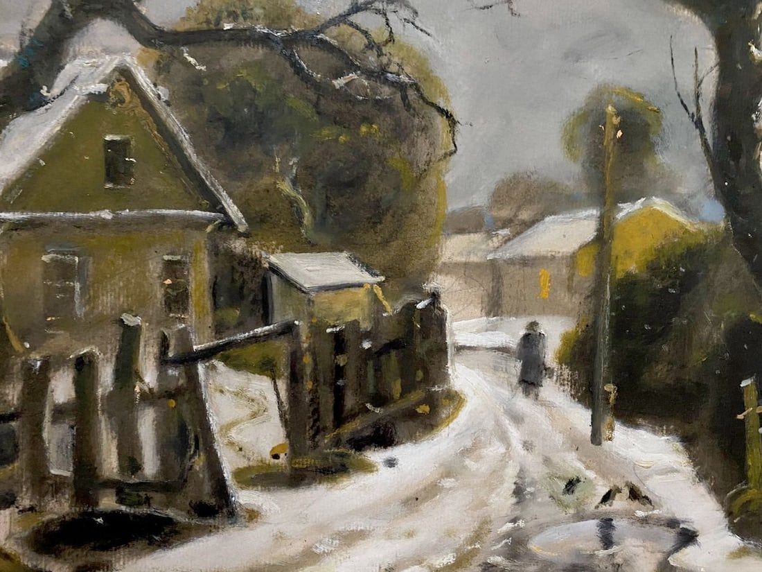 Oil painting Thaw Litvinov Oleg Arkad'yevich - 4