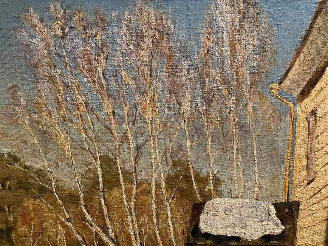 Oil painting Winter march Litvinov Arkady Petrovich - 8