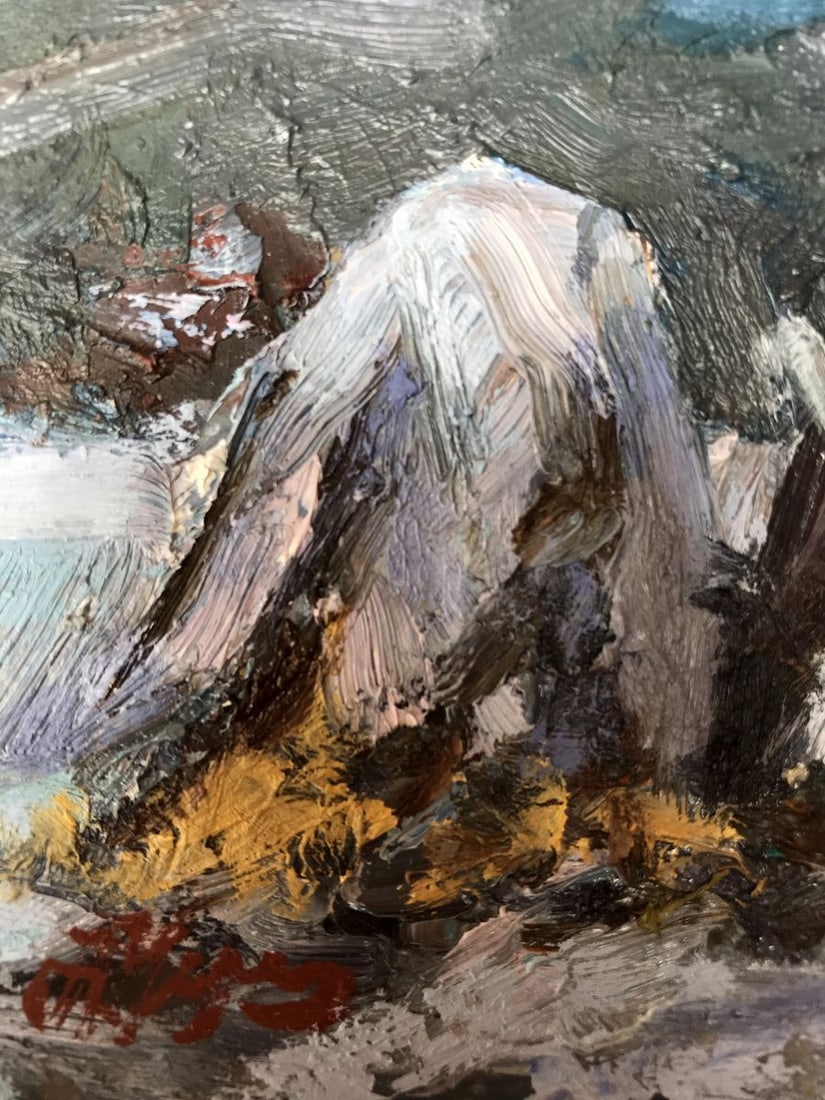 Oil painting Night Alexander Nikolaevich Cherednichenko - 4