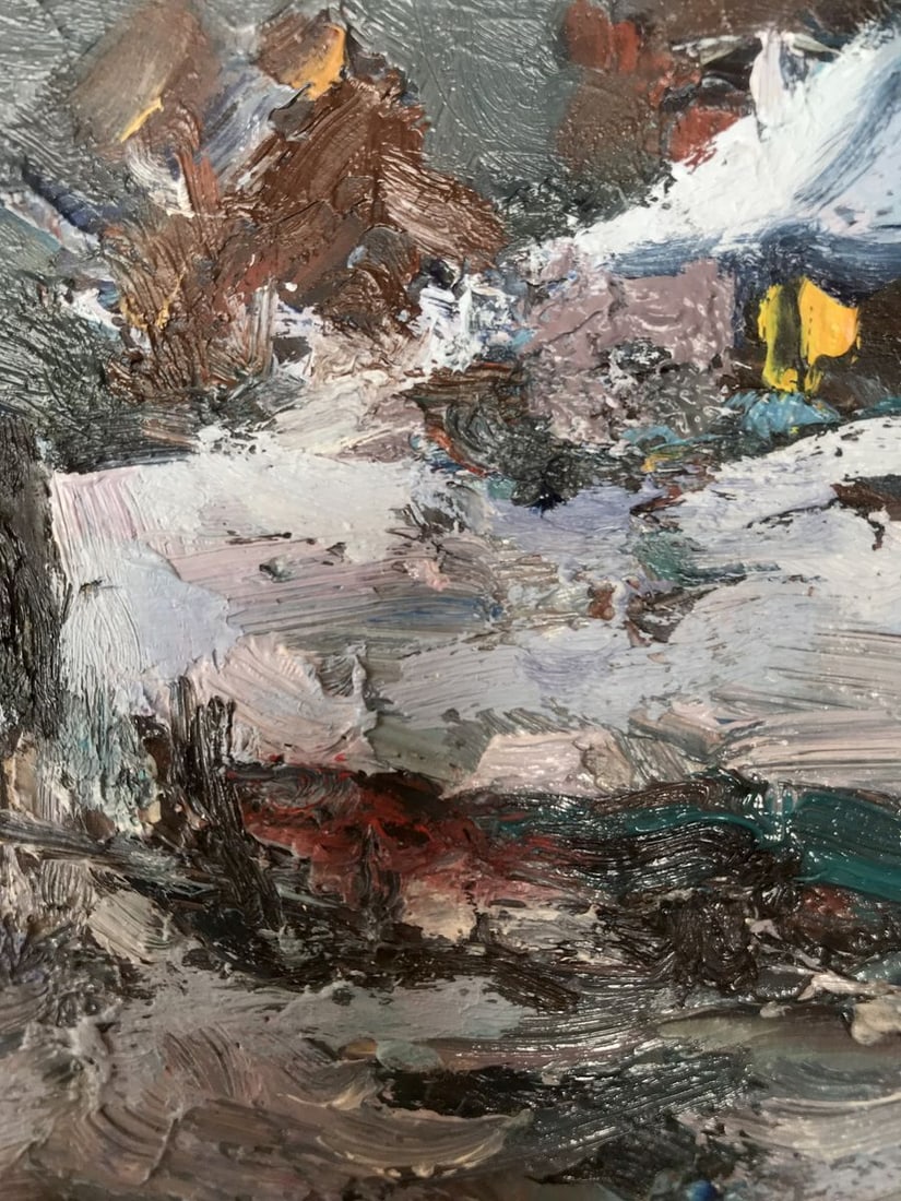 Oil painting Night Alexander Nikolaevich Cherednichenko - 8