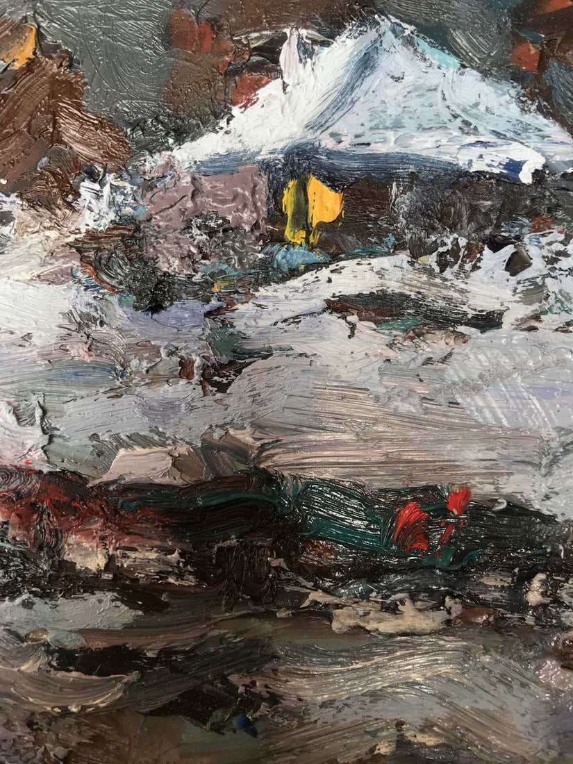 Oil painting Night Alexander Nikolaevich Cherednichenko - 9