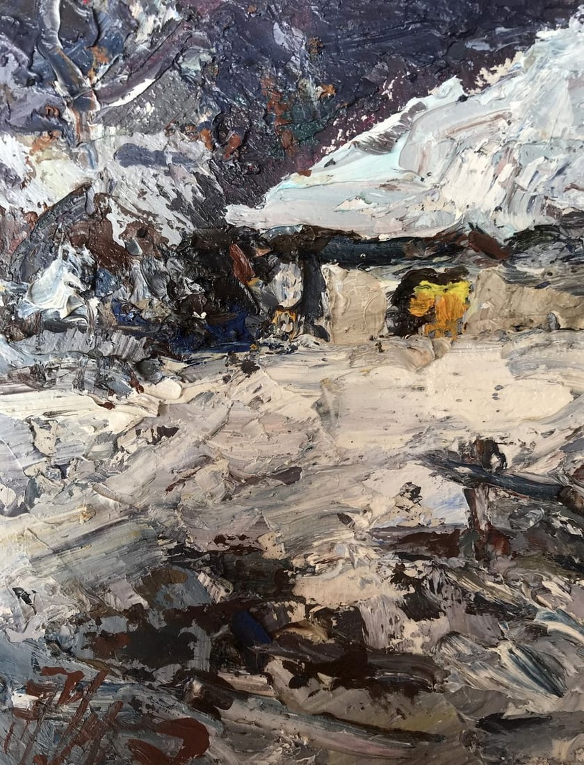 Oil painting House Alexander Nikolaevich Cherednichenko - 5