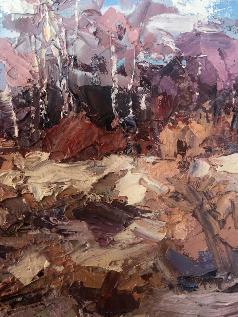 Oil painting Early Spring Alexander Nikolaevich Cherednichenko - 10