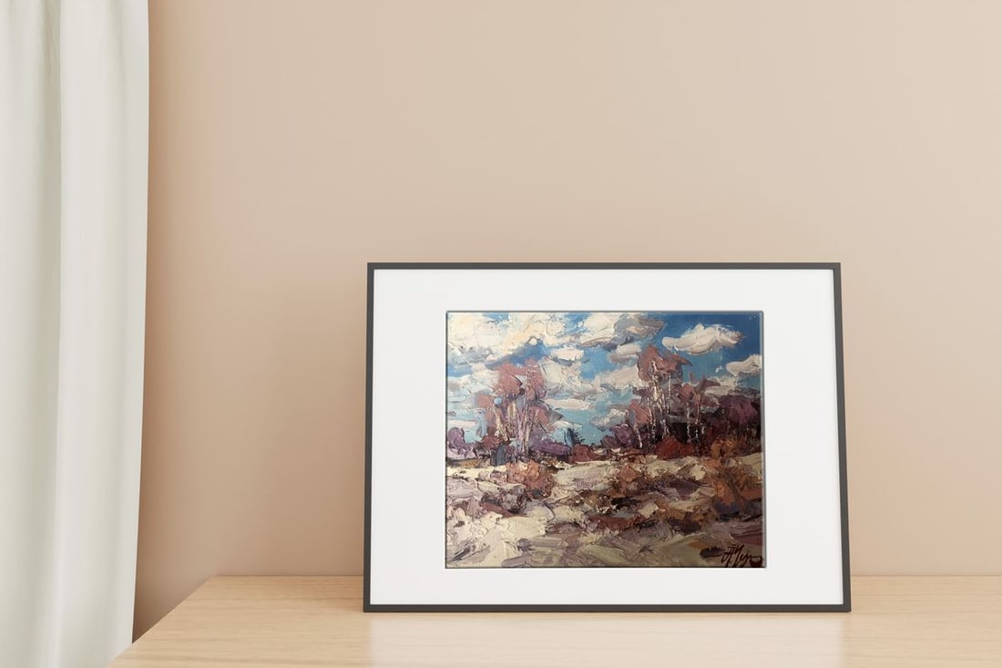 Oil painting Early Spring Alexander Nikolaevich Cherednichenko - 3