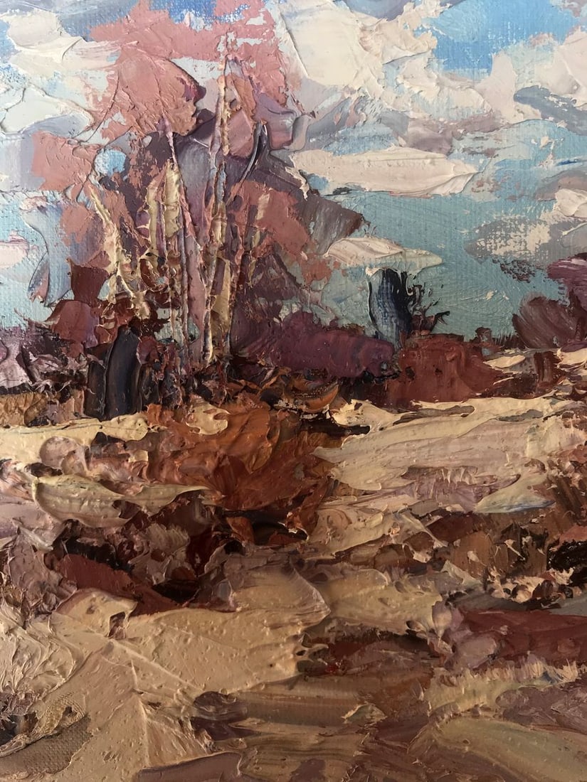 Oil painting Early Spring Alexander Nikolaevich Cherednichenko - 5