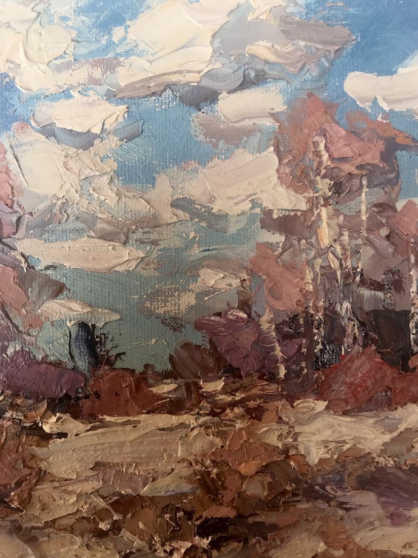 Oil painting Early Spring Alexander Nikolaevich Cherednichenko - 6